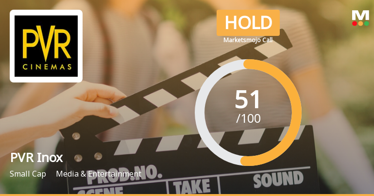PVR Inox Ltd is Rated Hold by MarketsMOJO