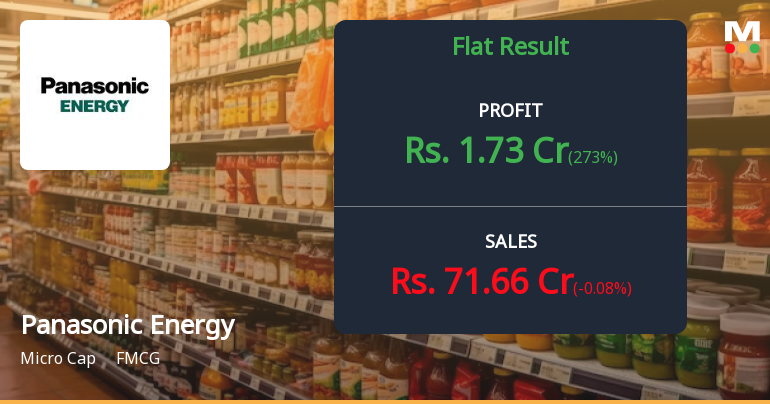 Panasonic Energy India Q4 FY26: Profitability Recovery Masks Deeper Margin Erosion Concerns