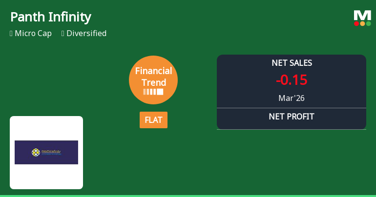 Panth Infinity Ltd Reports Flat Quarterly Performance Amid Margin Pressures