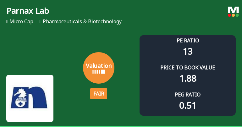 Parnax Lab Ltd Valuation Shifts to Fair Amid Strong Long-Term Returns