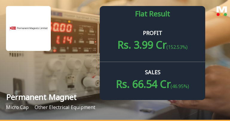 Permanent Magnets Q4 FY26: Strong Profit Recovery Overshadowed by Valuation Concerns