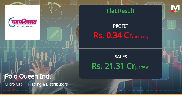 Polo Queen Industrial and Fintech Q4 FY26: Profit Plunges 46% Despite Revenue Surge