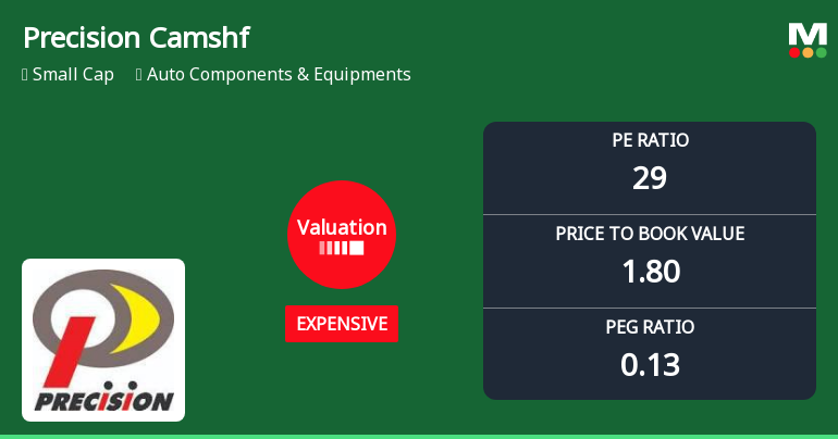 Precision Camshafts Ltd Valuation Shifts Signal Price Attractiveness Decline