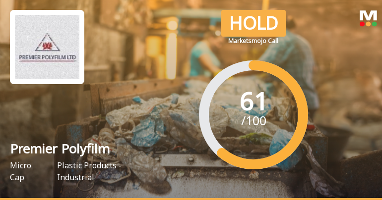 Premier Polyfilm Ltd Upgraded to Hold as Technicals Improve and Valuation Remains Attractive