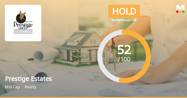 Prestige Estates Projects Ltd is Rated Hold