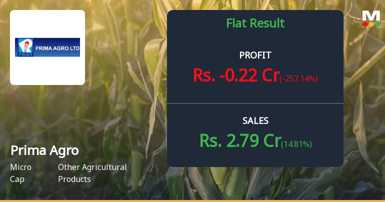 Prima Agro Q4 FY26: Operating Losses Deepen Amid Revenue Growth
