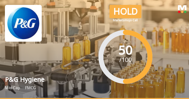Procter & Gamble Hygiene & Health Care Ltd. Upgraded to Hold by MarketsMOJO on Technical Improvements