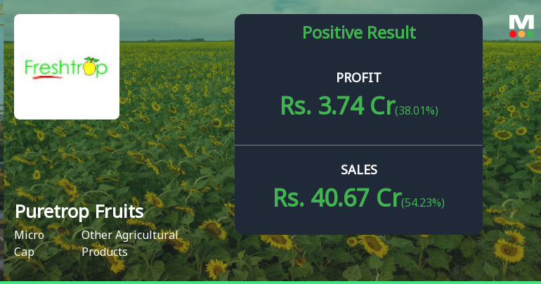 Puretrop Fruits Q4 FY26: Strong Quarter Masks Deeper Profitability Concerns