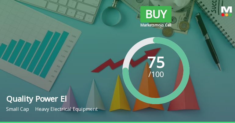 Quality Power Electrical Equipments Ltd is Rated Buy