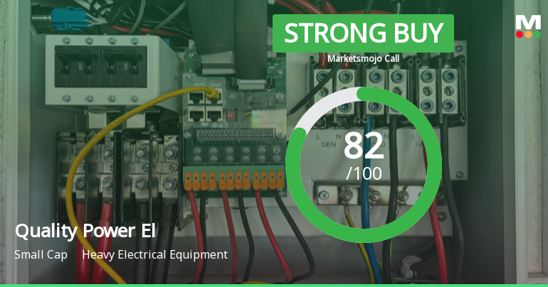 Quality Power Electrical Equipments Ltd Upgraded to Strong Buy on Robust Fundamentals and Technicals
