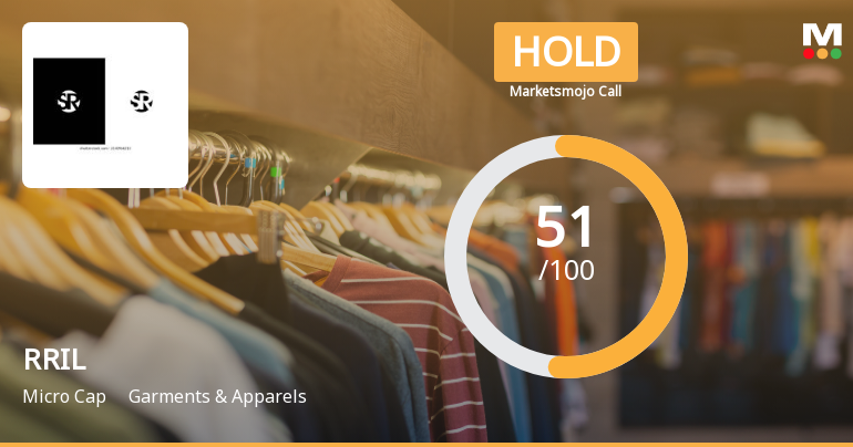 RRIL Ltd Upgraded to Hold by MarketsMOJO on Improved Technicals and Valuation