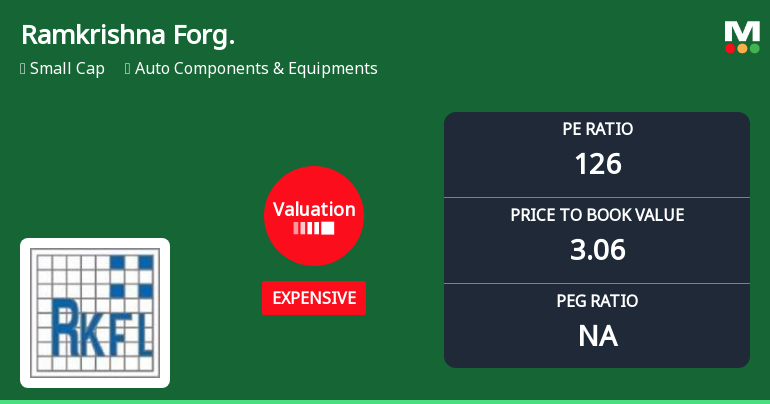 Ramkrishna Forgings Ltd Valuation Shifts Signal Price Attractiveness Challenges
