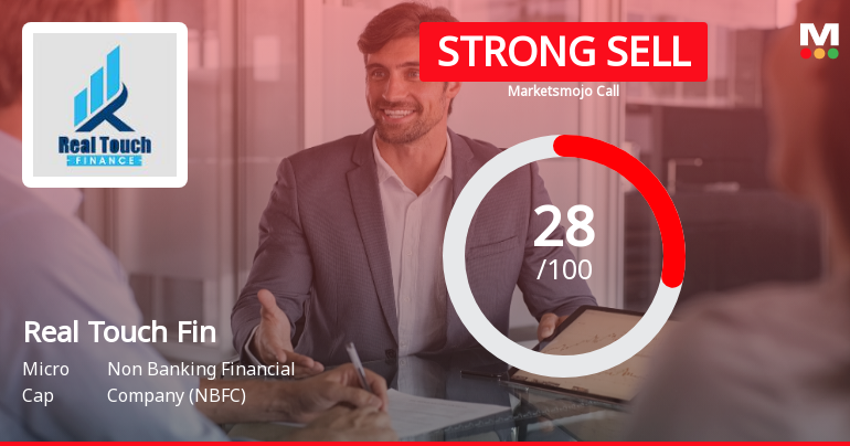 Real Touch Finance Ltd. Downgraded to Strong Sell Amid Technical and Financial Concerns