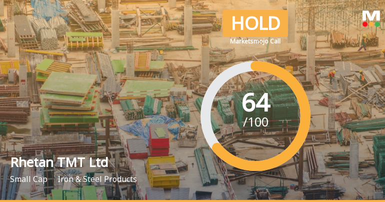 Rhetan TMT Ltd is Rated Hold by MarketsMOJO