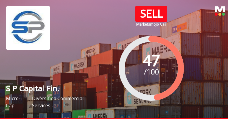 S P Capital Financing Ltd Downgraded to Sell Amid Mixed Technicals and Weak Financials