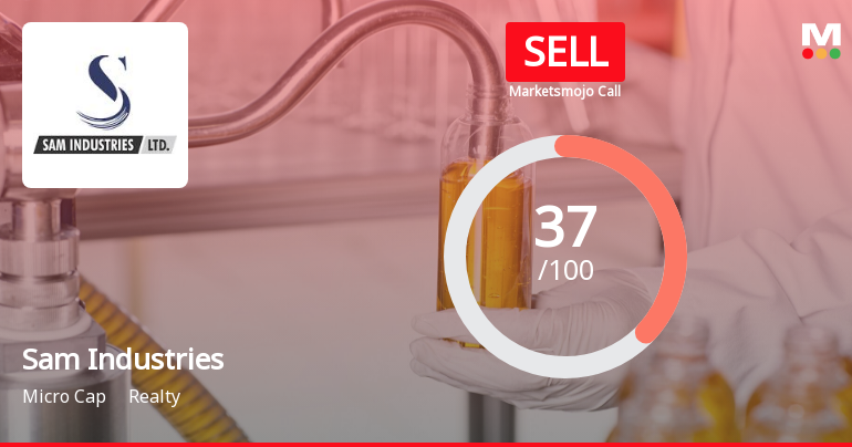 Sam Industries Ltd is Rated Sell