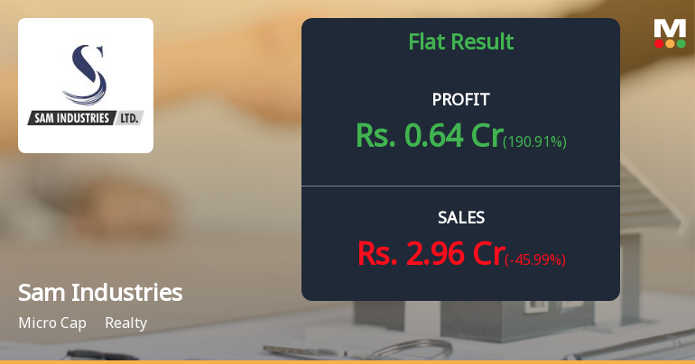 Sam Industries Q4 FY26: Sharp Revenue Decline Raises Concerns Despite Profit Rebound