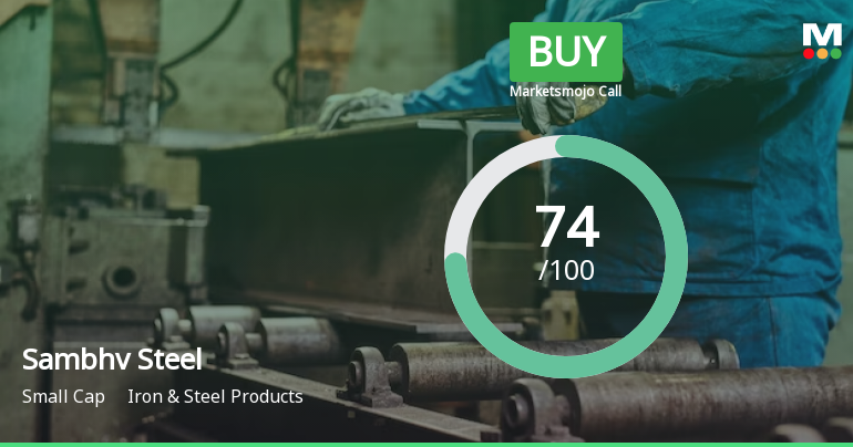 Sambhv Steel Tubes Ltd is Rated Buy