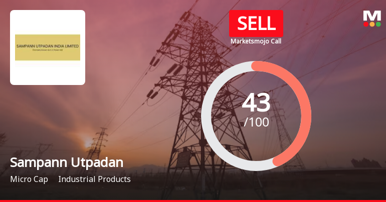 Sampann Utpadan India Ltd is Rated Sell