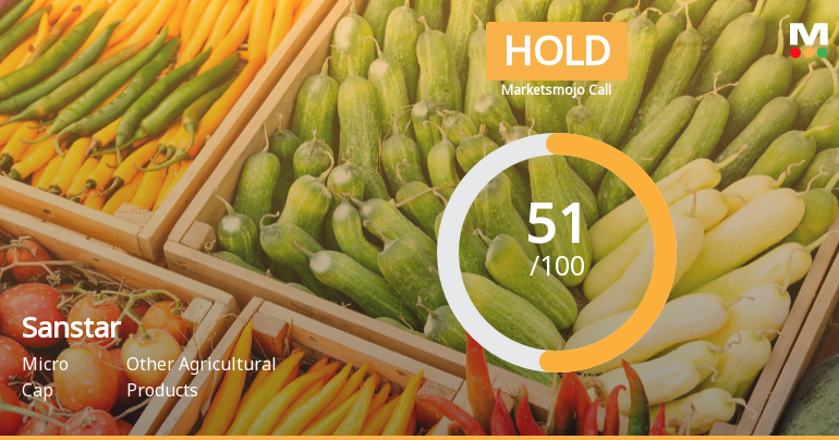 Sanstar Ltd Upgraded to Hold by MarketsMOJO Amid Mixed Financial and Technical Signals