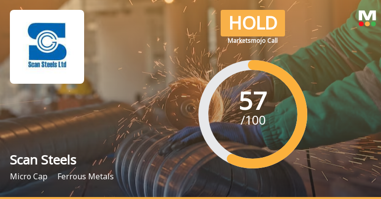 Scan Steels Ltd is Rated Hold