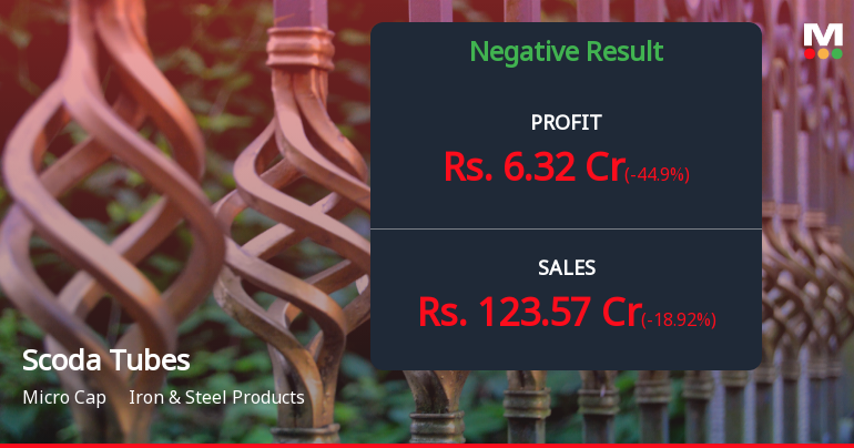 Scoda Tubes Q4 FY26: Sharp Profit Decline Amid Margin Pressure Triggers Steep Stock Fall
