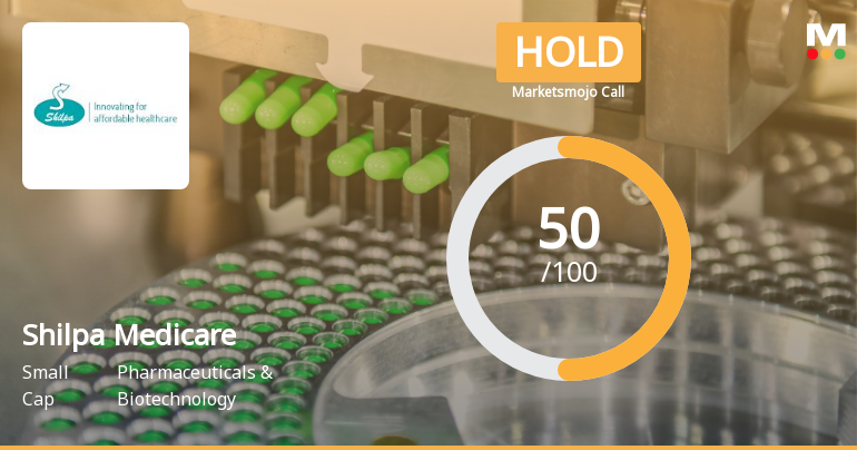 Shilpa Medicare Ltd Upgraded to Hold on Technical and Valuation Shifts
