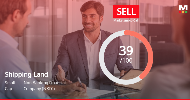 Shipping Corporation of India Land & Assets Ltd Upgraded to Sell on Improving Financial and Technical Trends