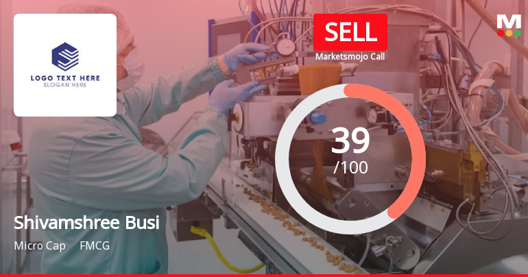 Shivamshree Businesses Ltd Upgraded to Sell on Technical Improvements Despite Weak Fundamentals