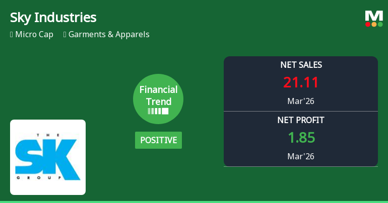 Sky Industries Ltd Reports Positive Financial Turnaround in Q4 FY2026