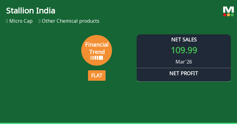 Stallion India Fluorochemicals Ltd Reports Flat Quarterly Performance Amid Margin Pressures