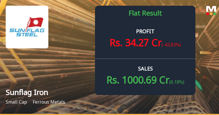 Sunflag Iron Q4 FY26: Profit Plunges 43% as Tax Anomaly Overshadows Robust Revenue Growth