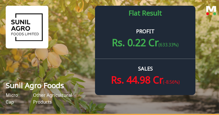 Sunil Agro Foods Q4 FY26: Profitability Returns Amid Persistent Revenue Decline