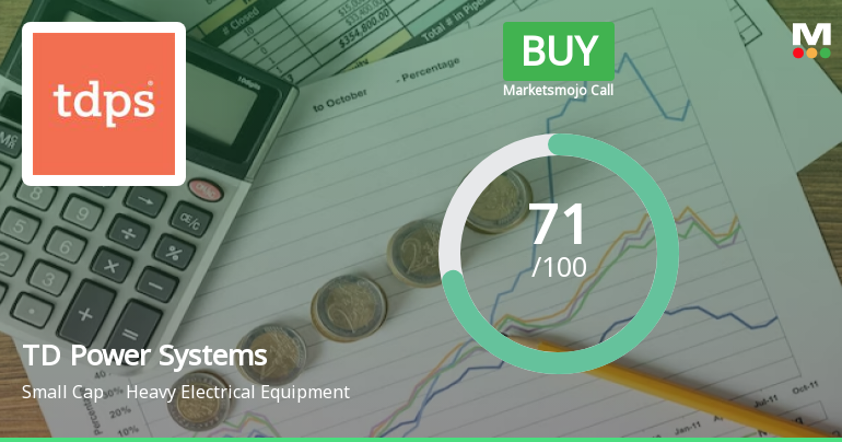 TD Power Systems Ltd is Rated Buy