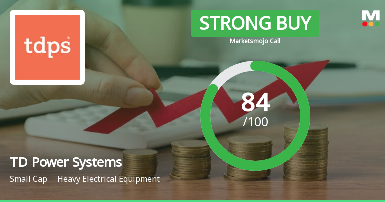 TD Power Systems Ltd is Rated Strong Buy