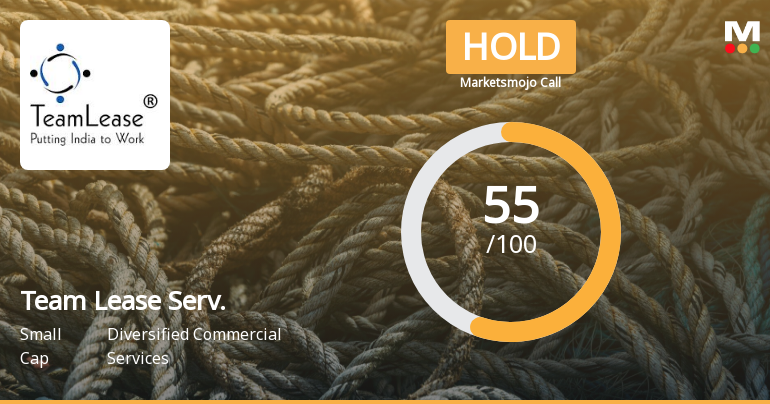 Team Lease Services Ltd is Rated Hold