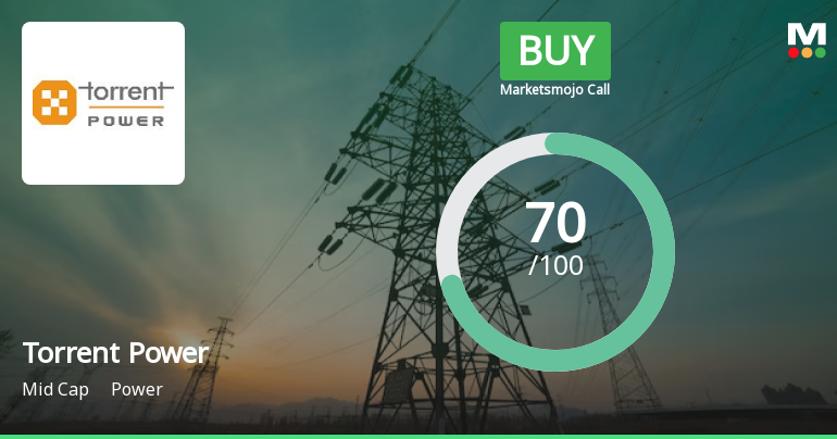MarketsMOJO Upgrades Torrent Power Ltd. to Buy on Improved Valuation and Financial Metrics