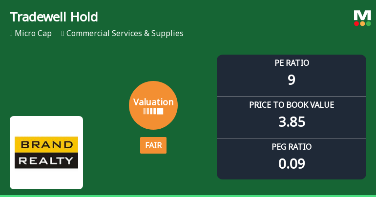 Tradewell Holdings Ltd Valuation Shifts to Fair Amid Mixed Market Performance