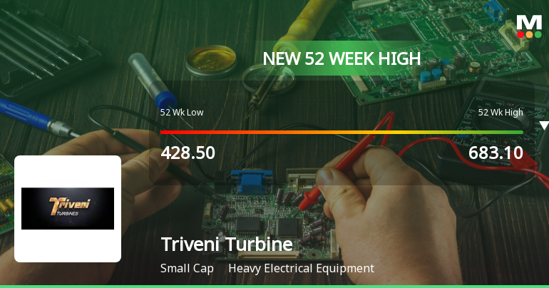 Broad-Based Technical Strength Lifts Triveni Turbine Ltd. to 52-Week High of Rs 707.4