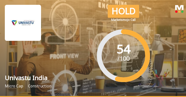 Univastu India Ltd is Rated Hold