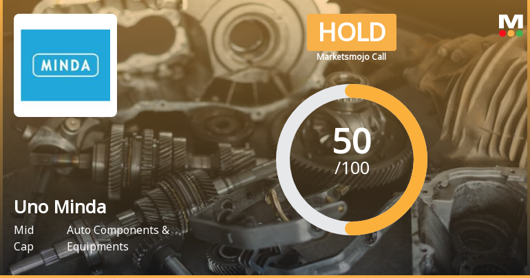 Uno Minda Ltd is Rated Hold by MarketsMOJO