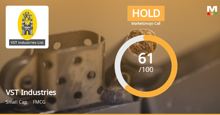 VST Industries Ltd is Rated Hold by MarketsMOJO
