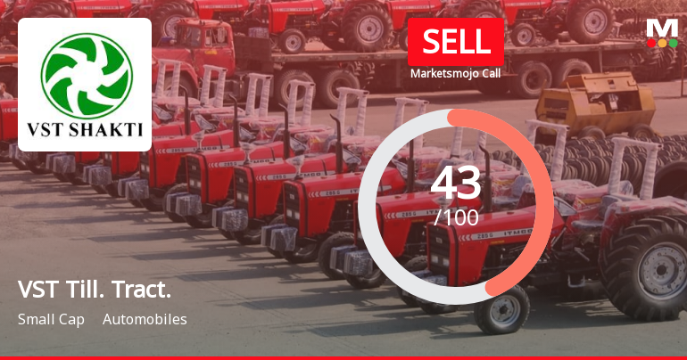 VST Tillers Tractors Ltd is Rated Sell