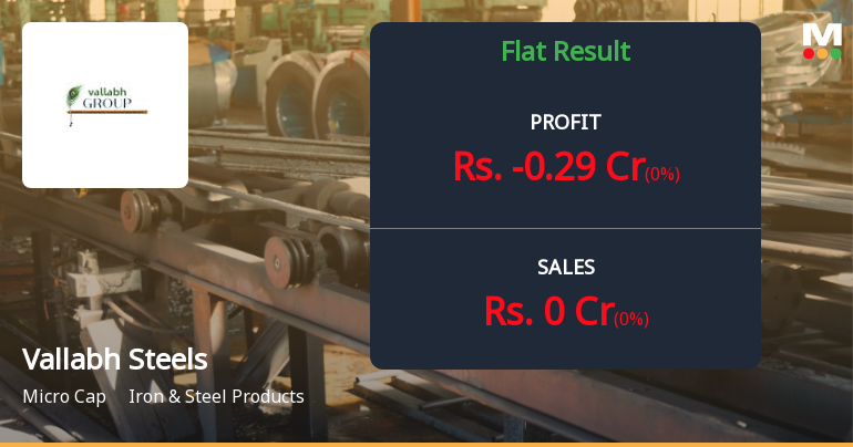 Vallabh Steels Q4 FY26: Persistent Losses Signal Deepening Distress