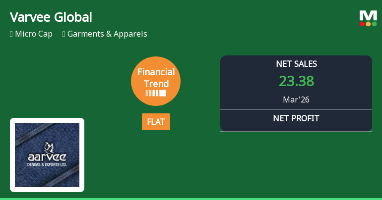 Varvee Global Ltd Reports Flat Quarterly Performance Amid Margin Pressures
