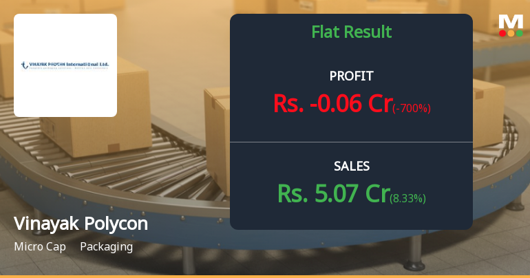 Vinayak Polycon Q4 FY26: Losses Deepen Amid Margin Pressure and Operational Headwinds
