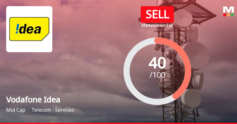 Vodafone Idea Ltd. is Rated Sell by MarketsMOJO