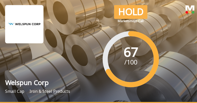 Welspun Corp Ltd. Downgraded to Hold Amid Expensive Valuation and Flat Financial Trend