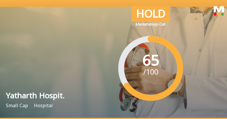 Yatharth Hospital & Trauma Care Services Ltd is Rated Hold