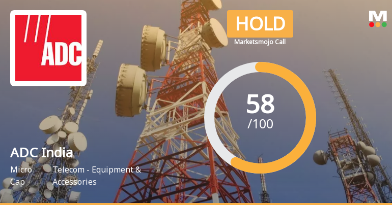 ADC India Communications Ltd is Rated Hold